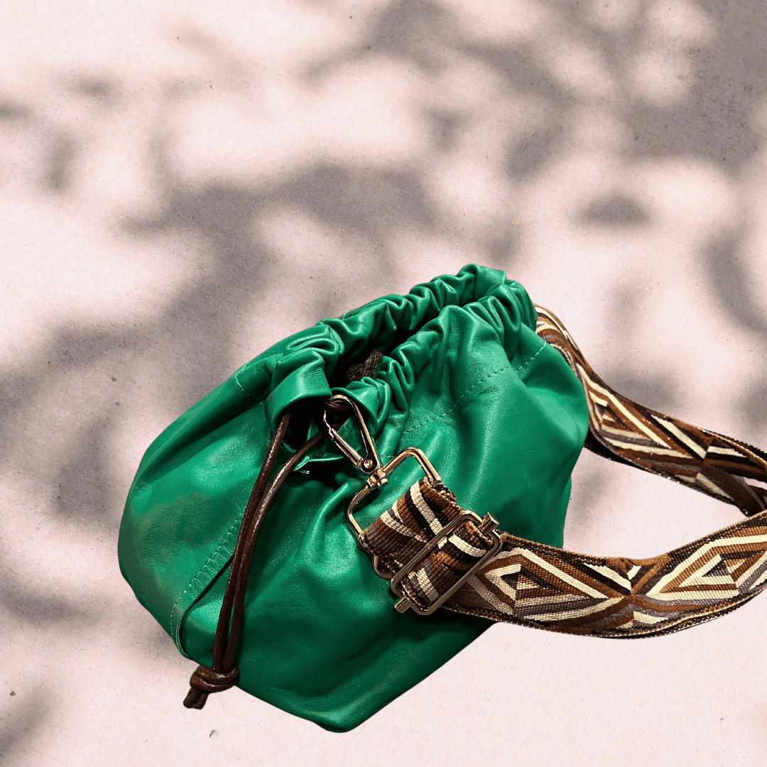 SCILLA Drawstring Bag – Emerald Green - Scilla