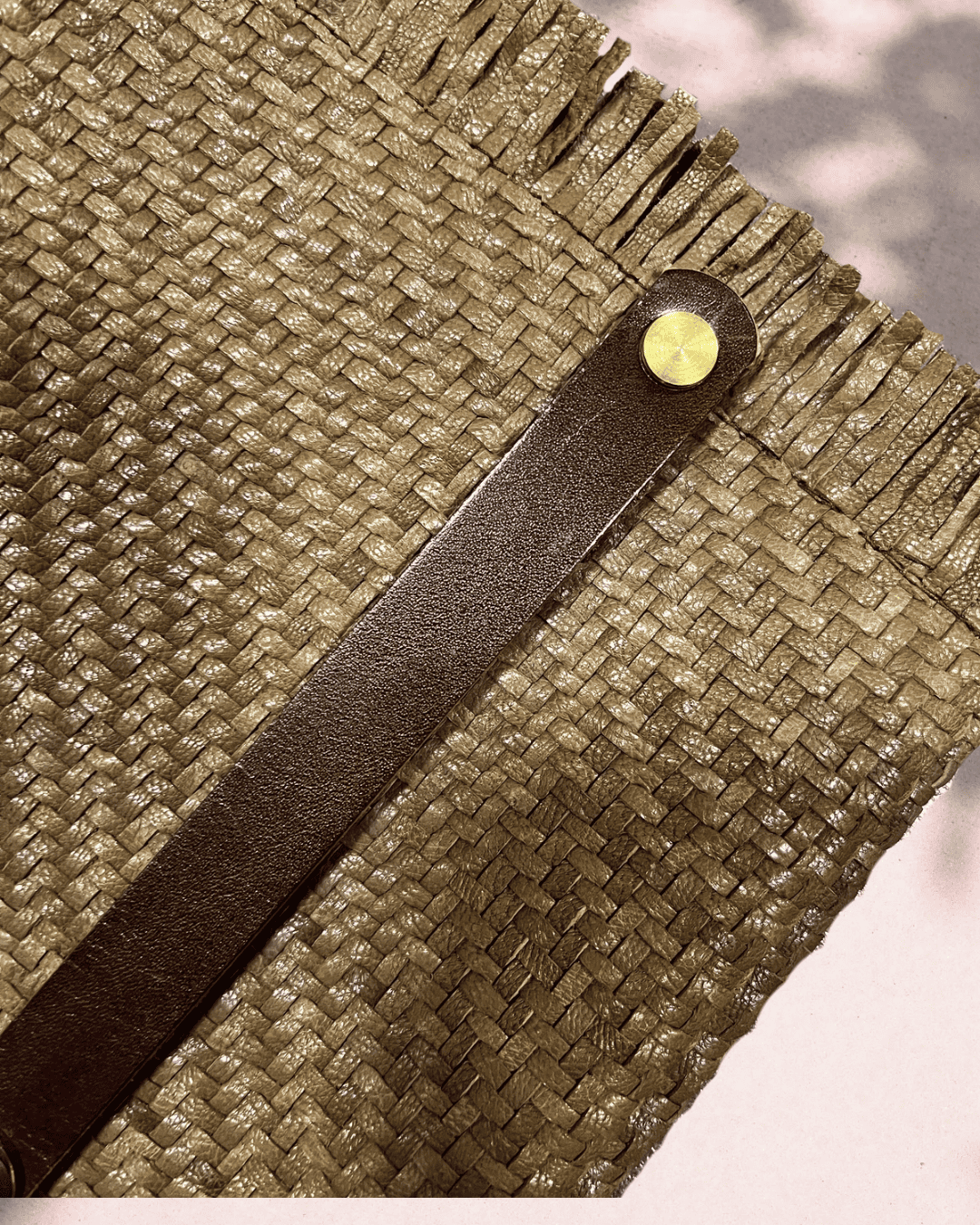 SCILLA Woven Fringe Bag – Unikat