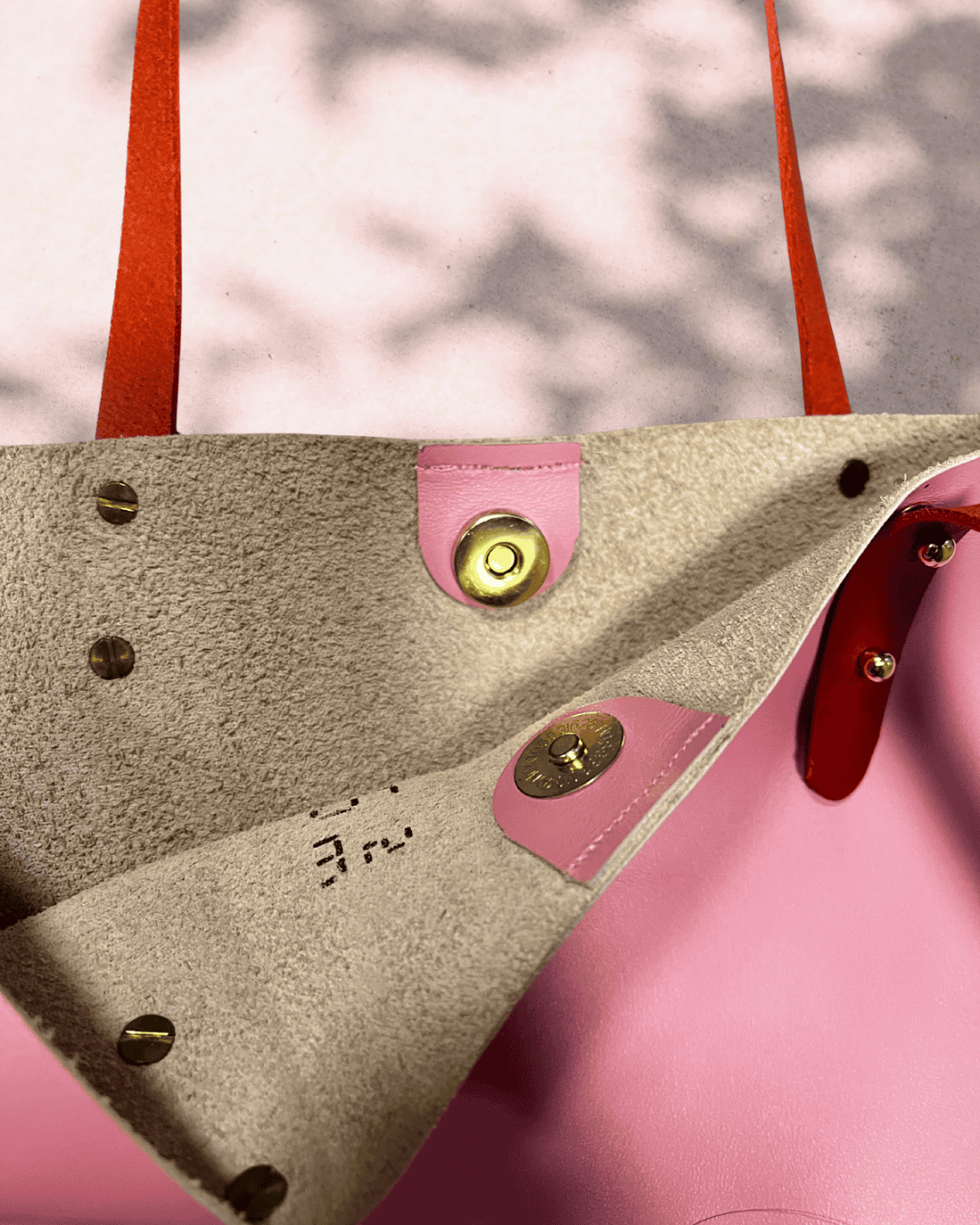 SCILLA Tote Bag – Pink/Red (Unikat)