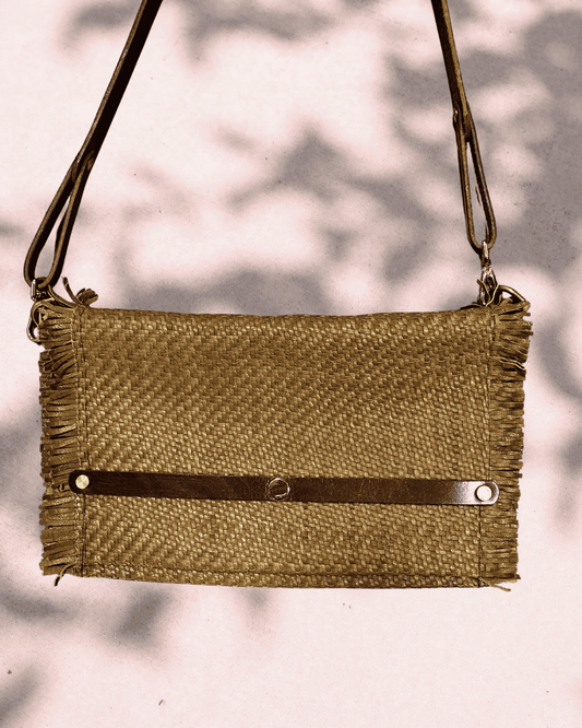 SCILLA Woven Fringe Bag – Unikat