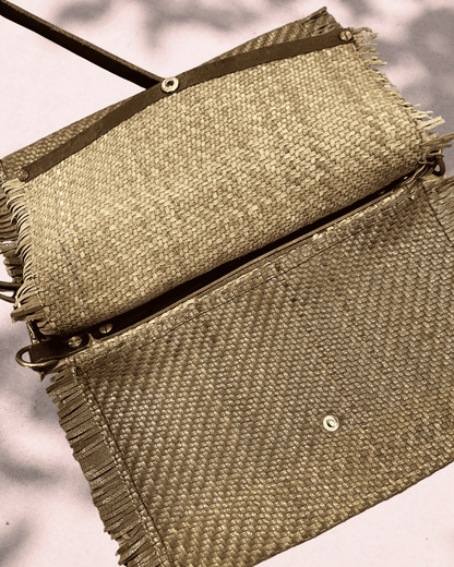SCILLA Woven Fringe Bag – Unikat