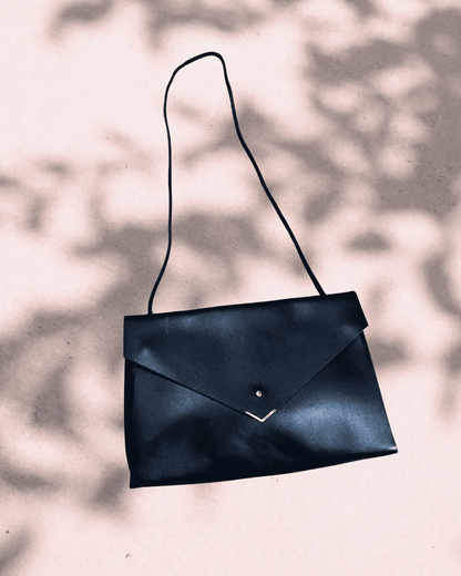 SCILLA Envelope Clutch – Black (Pre-Loved)