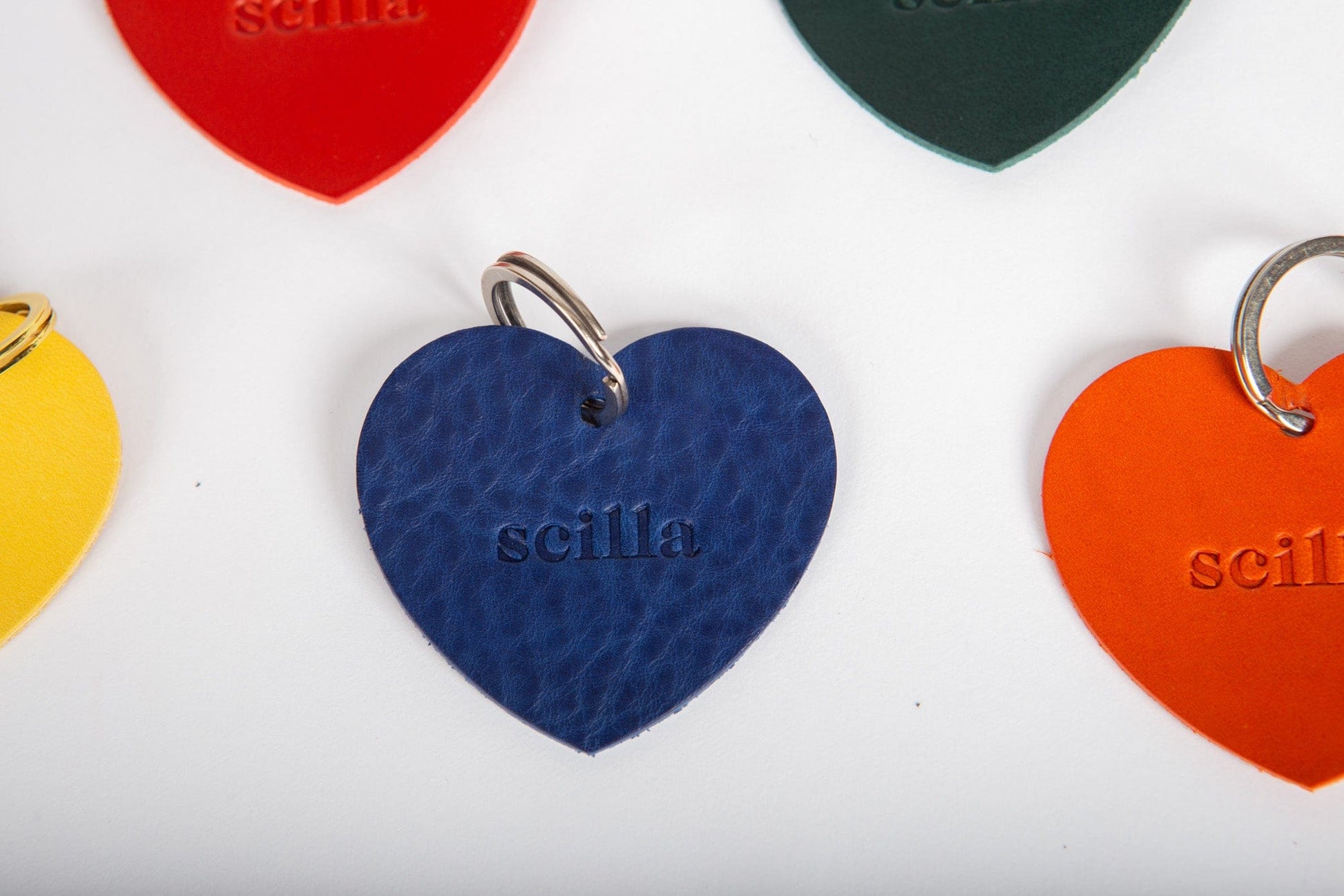 Herz-Schlüsselanhänger - Scilla