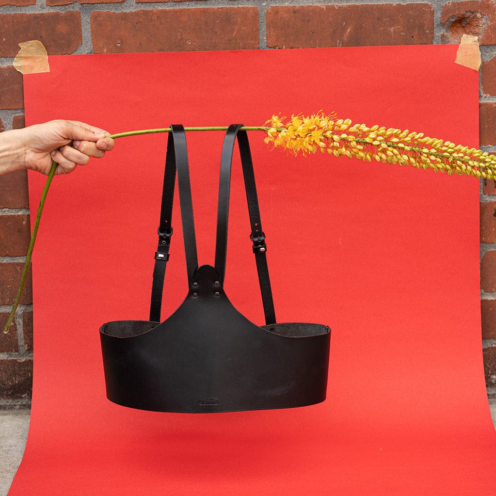 Max Leder Harness mit Schulterriemen - Scilla