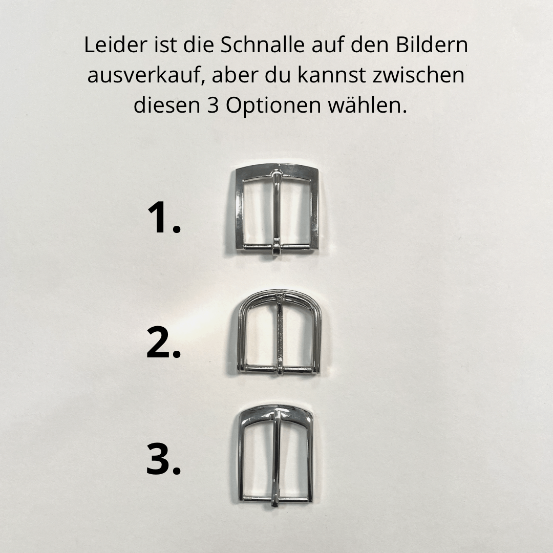Ledergürtel - Unisex - Scilla